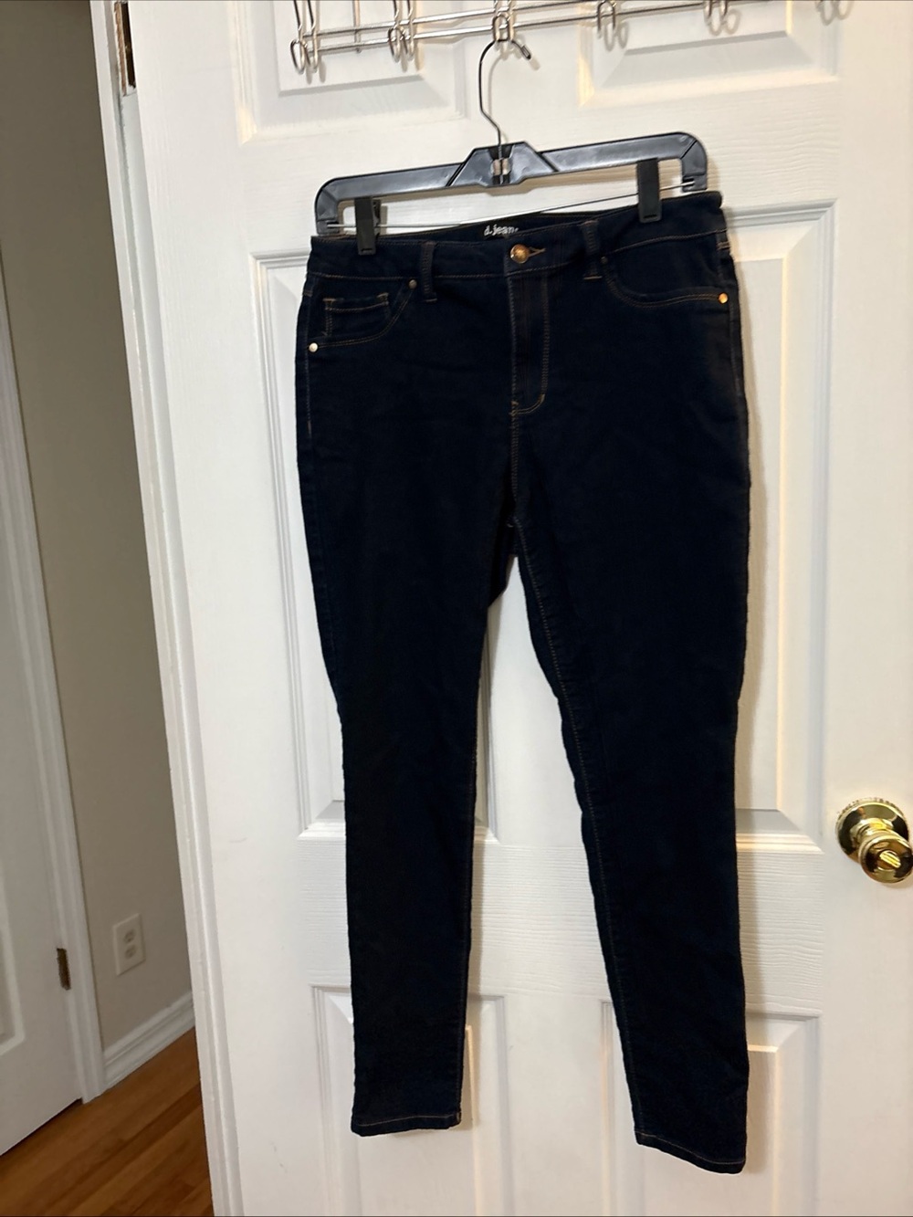 d. jeans Skinny Jeans in Deep Navy